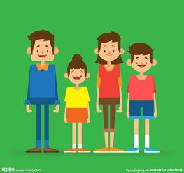 四口之家,温馨生活点滴记录